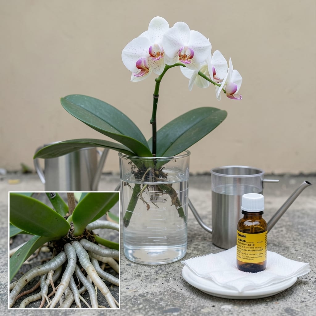 How Much Water to Put in Vase for Orchids: Exact Ratios by Stem Count for Longevity