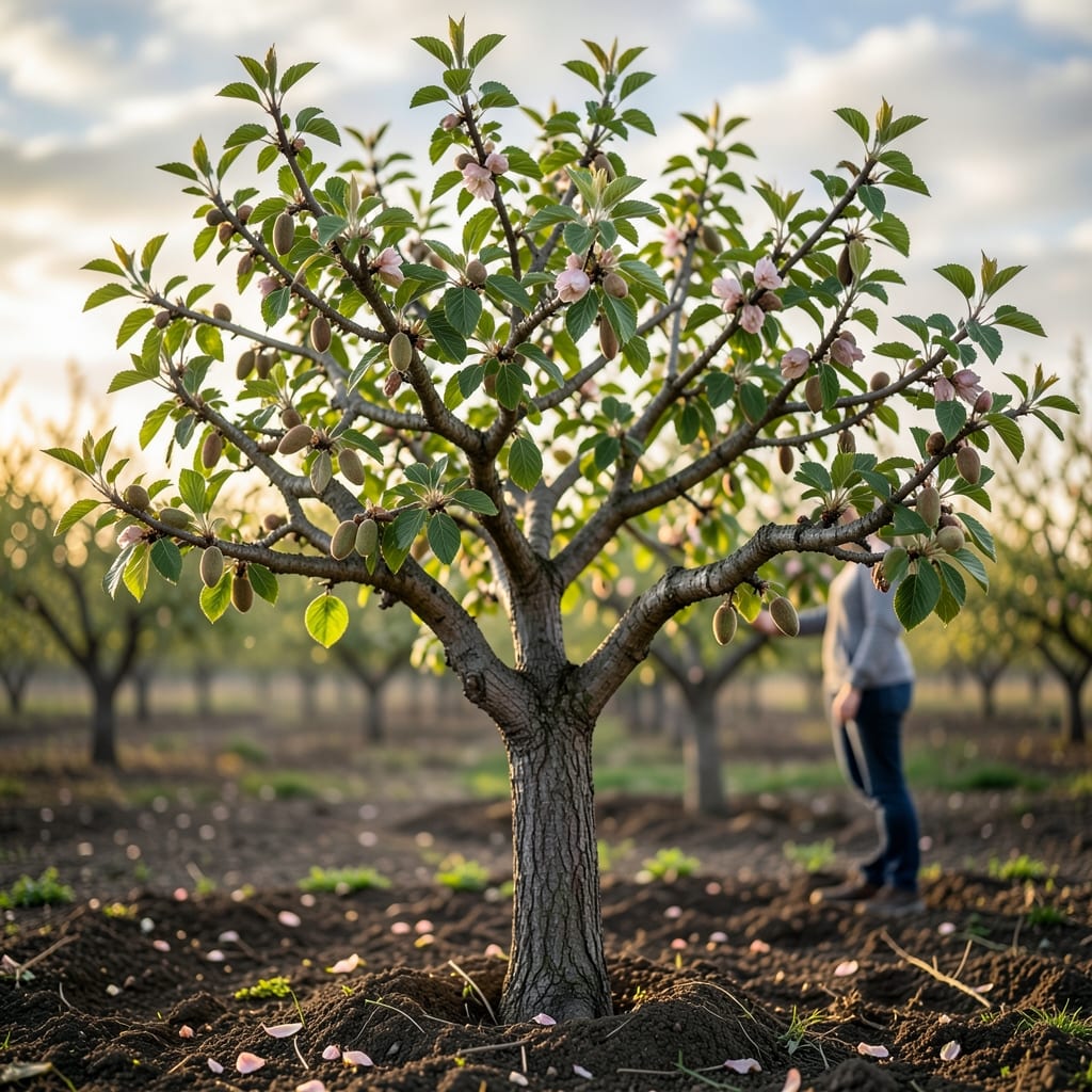 How Tall Do Almond Trees Grow: Space Needs by Variety and Root Spread