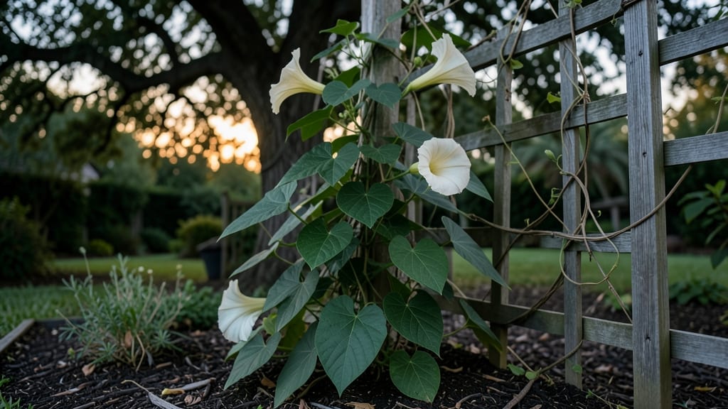 How Tall Will Moonflower Grow: Vining Lifespan & Space-Saving Care Tips