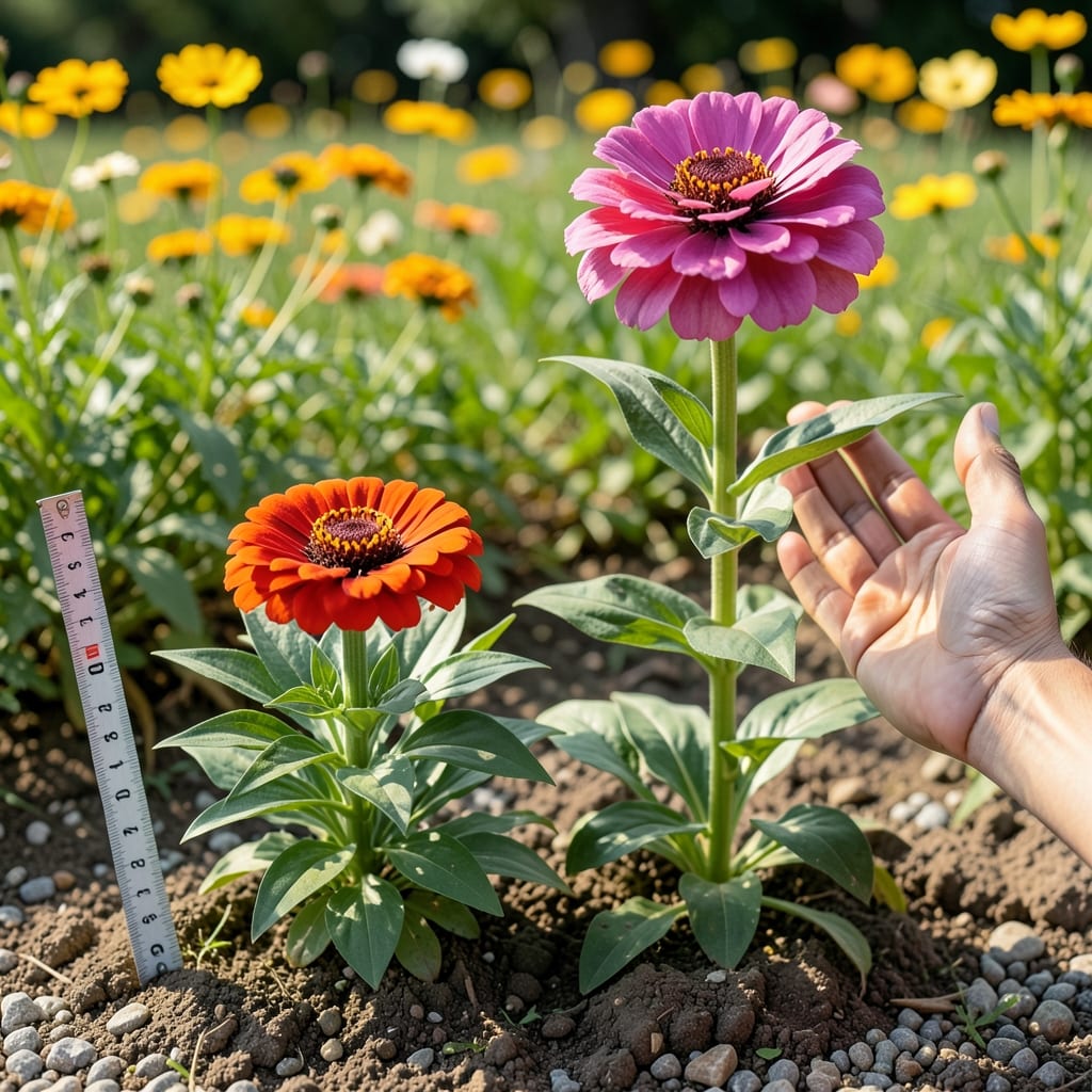 How Tall Can Zinnias Grow: Variety Heights From 12 to 72 Inches