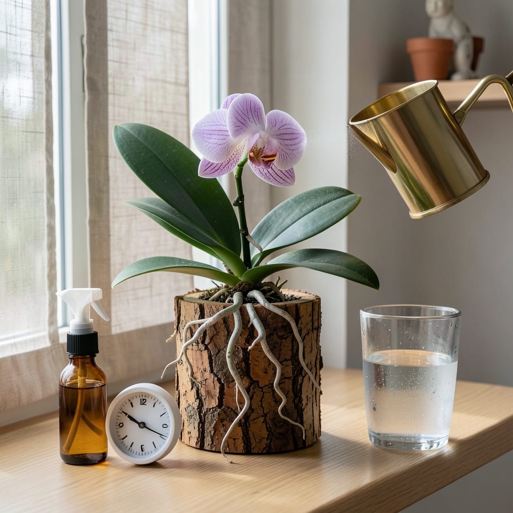 How Often to Water Mounted Orchids: The 7-Day Rule for Thriving Roots