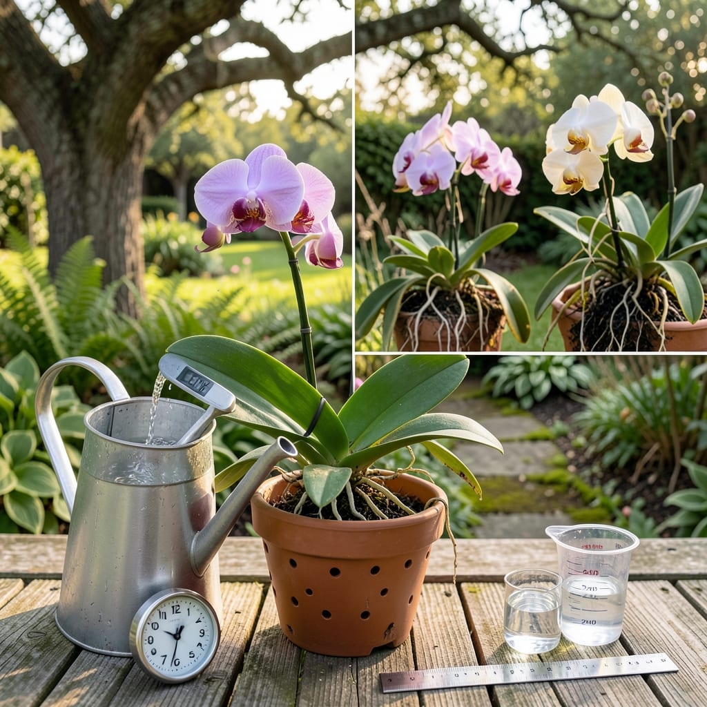 How Much Water Do I Need to Give Outdoor Orchids a Day: Exact Measurements by Species Type
