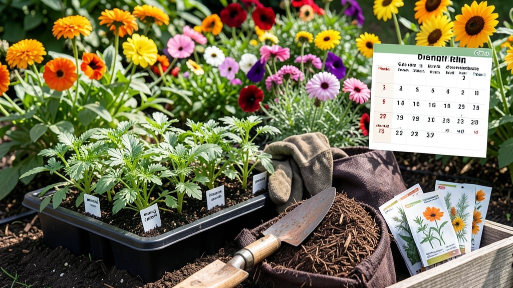 When to Plant Flowers in Georgia: Frost-Free Window by Zone & Variety