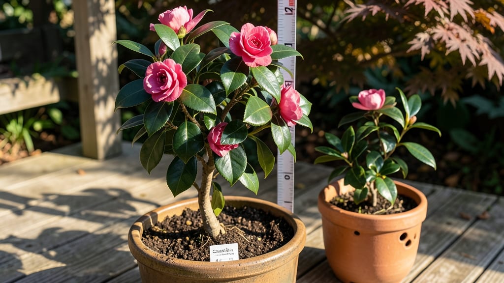 How Tall Do Camellias Grow in Pots: Space-Saving Varieties for Balconies