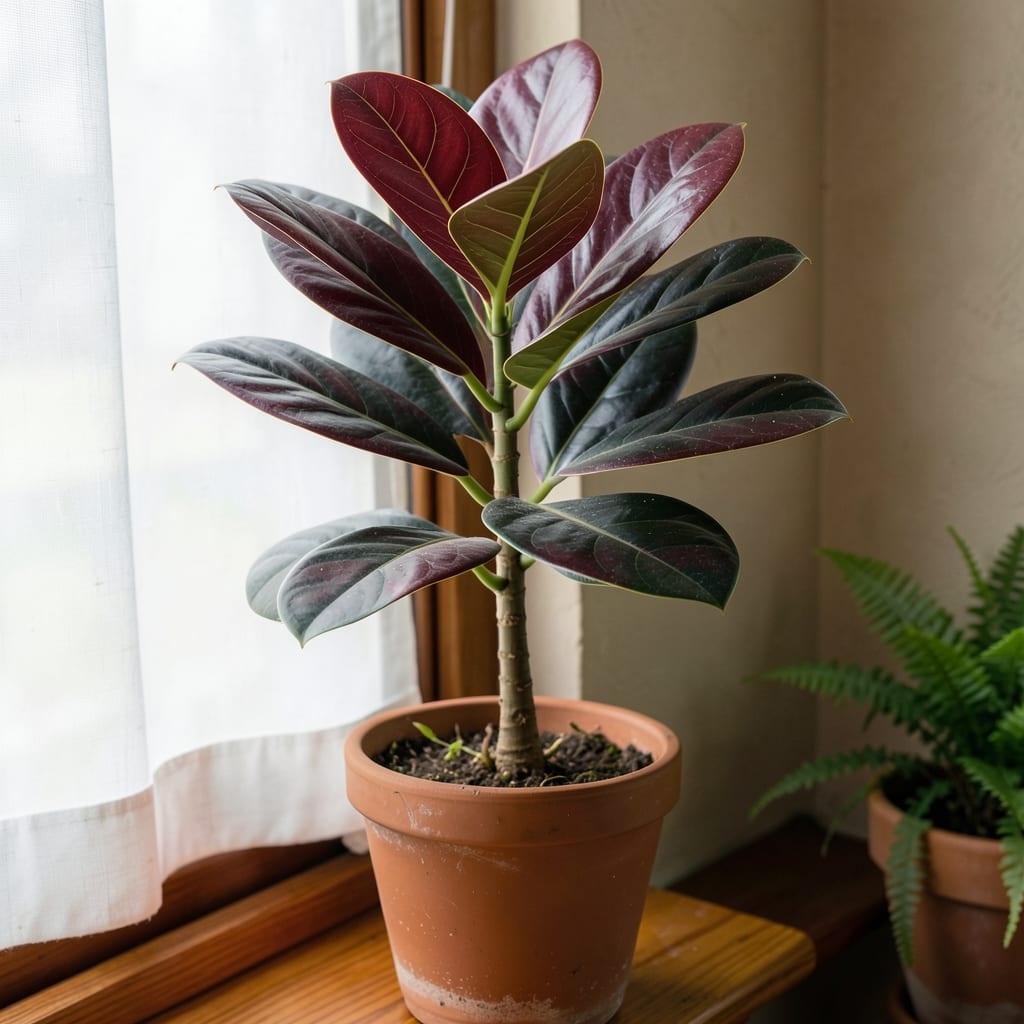How Much Light for Rubber Plant: Thriving in 6-10 Hours of Bright, Filtered Sunlight Daily