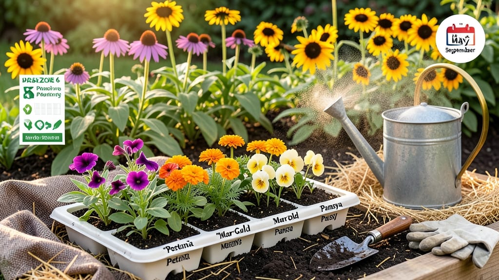 When to Plant Flowers in Zone 6: Last-Frost Dates by Type for Peak Blooms