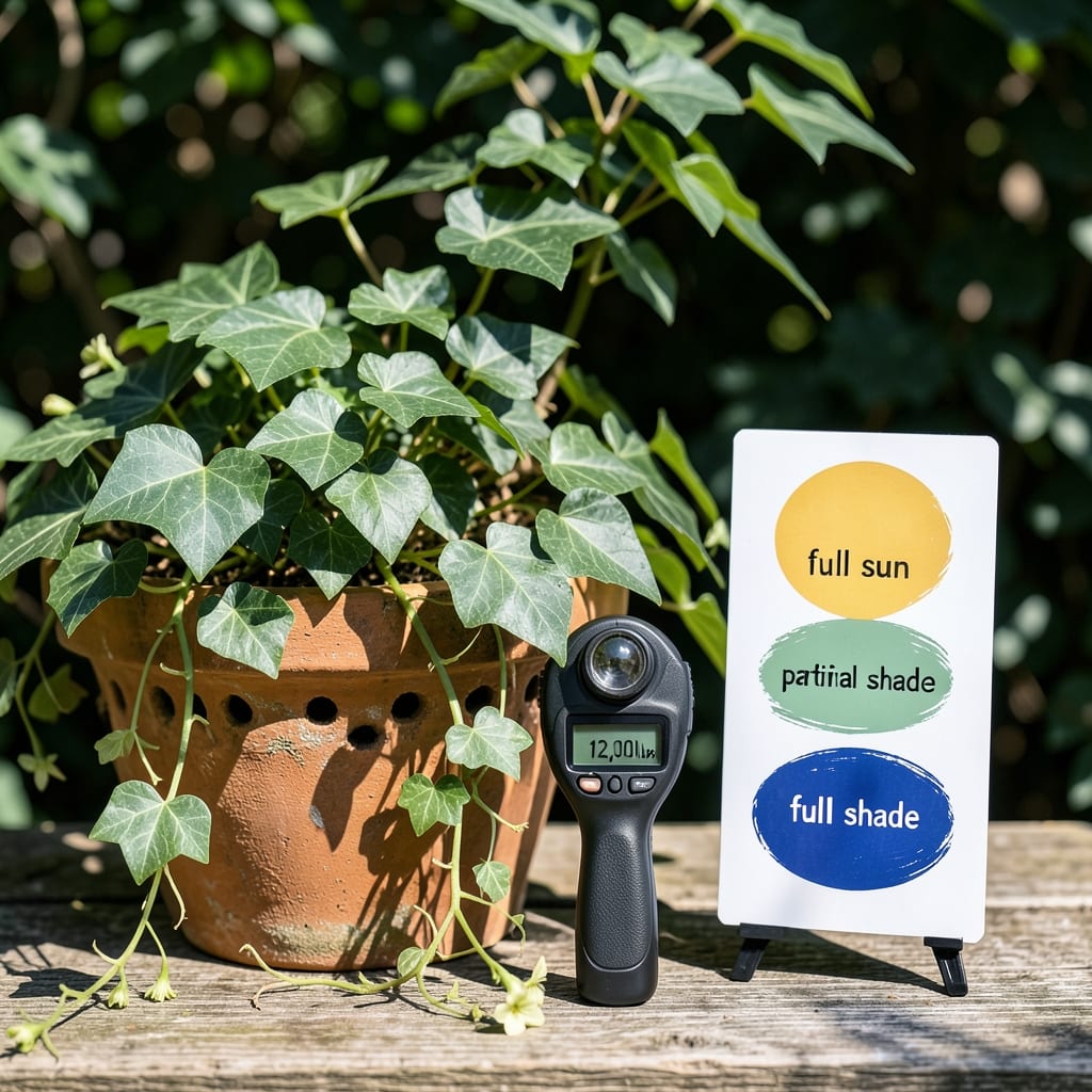 How Much Light Does an Ivy Plant Need: Thriving in Low to Bright Indirect Sunlight