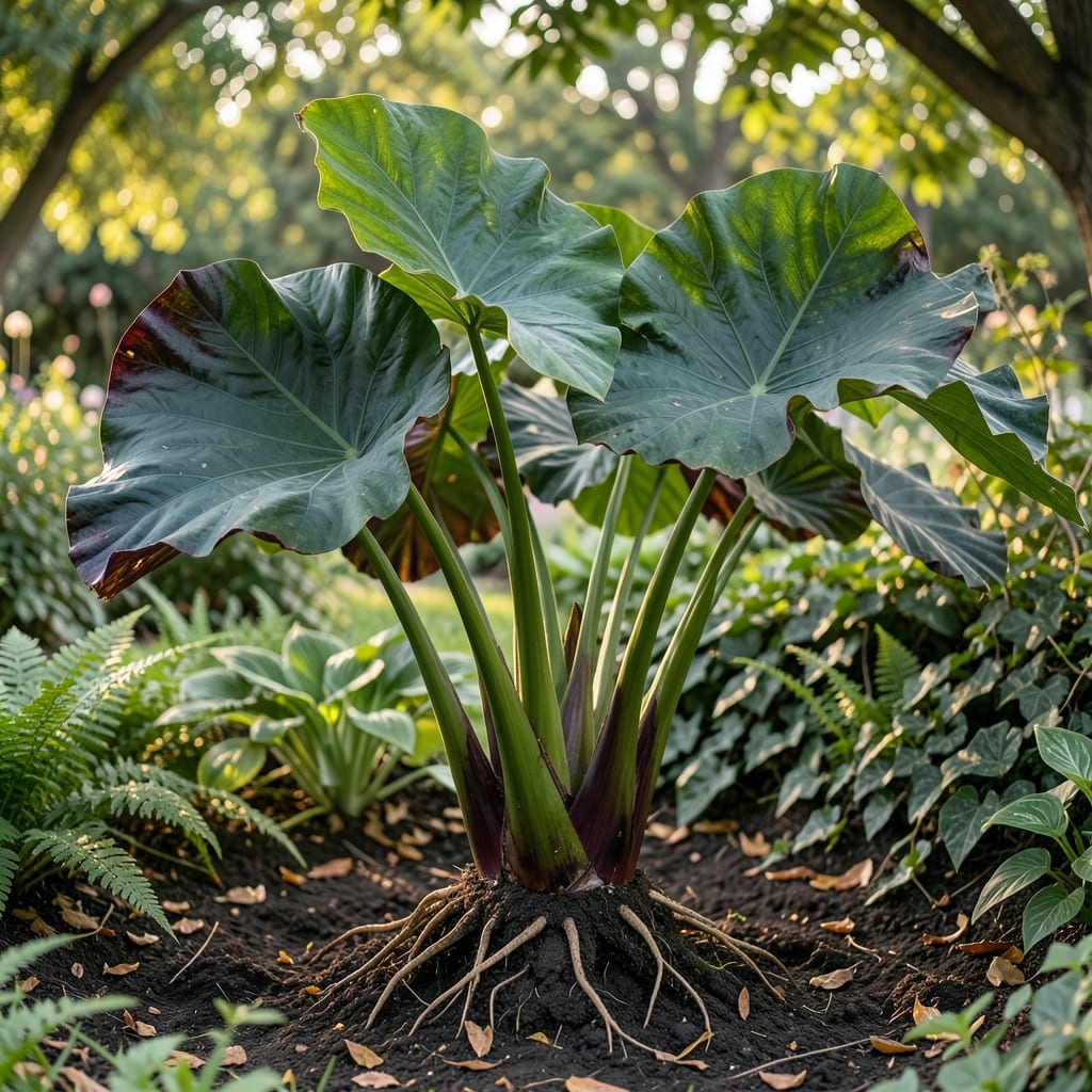 How Much Light Do Elephant Ear Plants Need: Bright Indirect Sun for Bold Foliage Growth