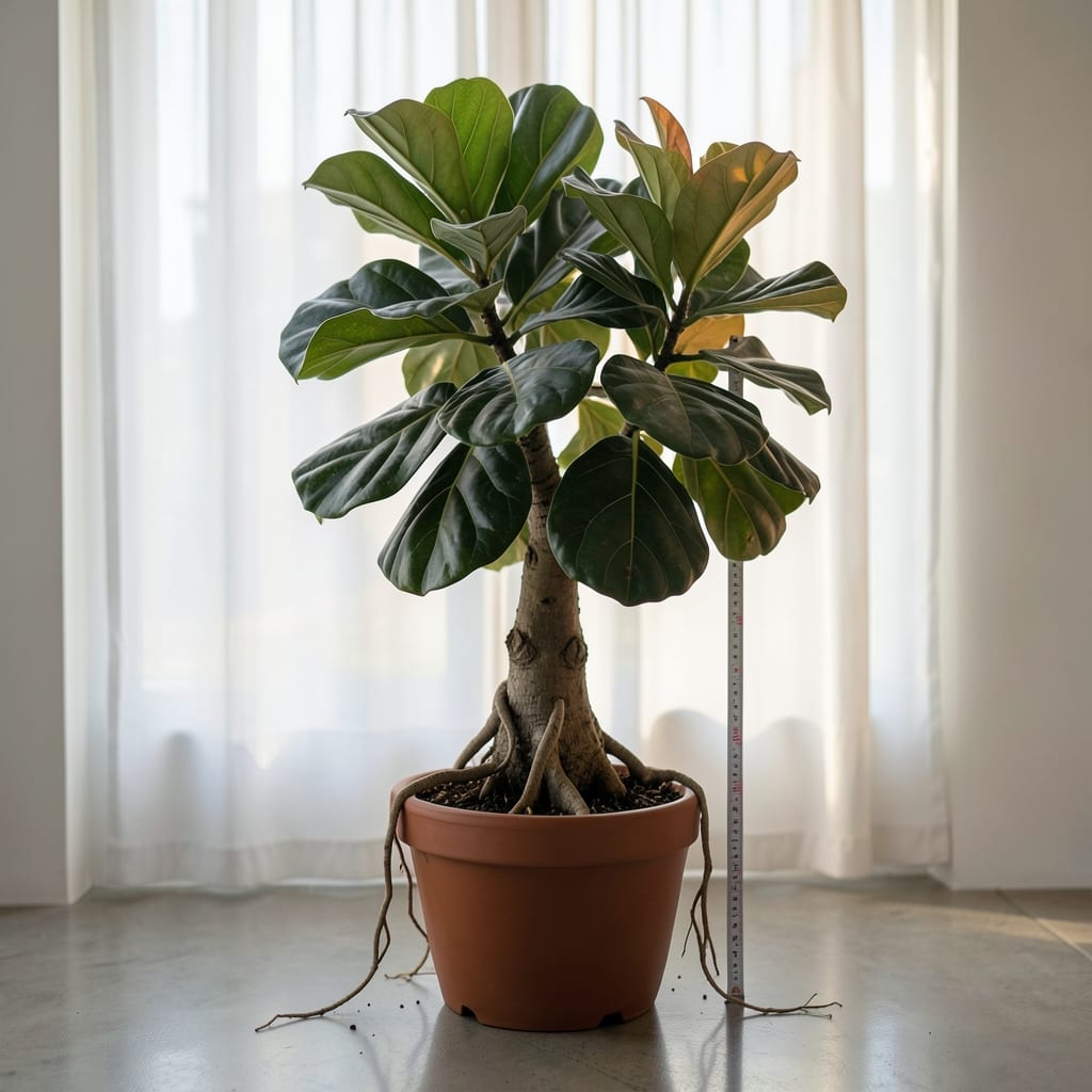 Fiddle Leaf Fig How Tall Do They Grow: How Fast They Grow & Space-Saving Pruning Hacks