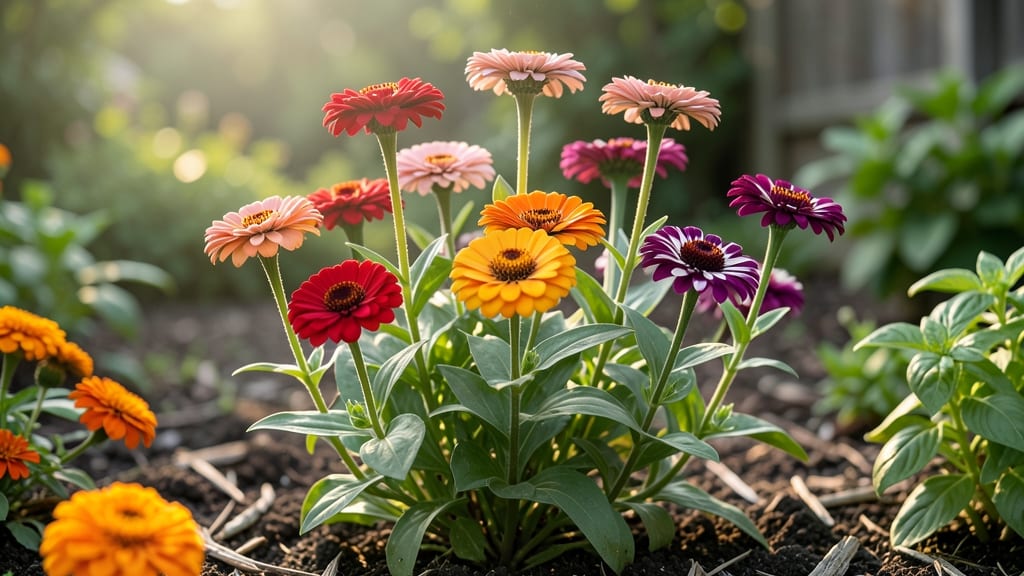 How Tall Do Zinnias Grow: Exact Heights by Variety and Spacing Needs
