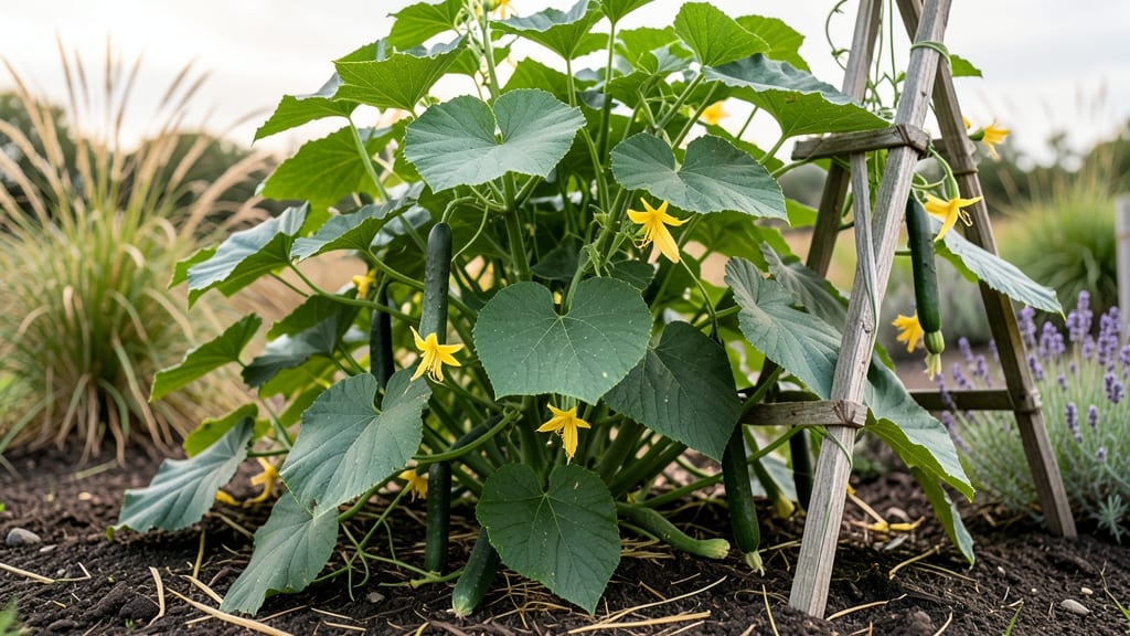 How Tall Do Burpless Cucumber Plants Grow: Compact Varieties Stay Under 3 Feet Tall