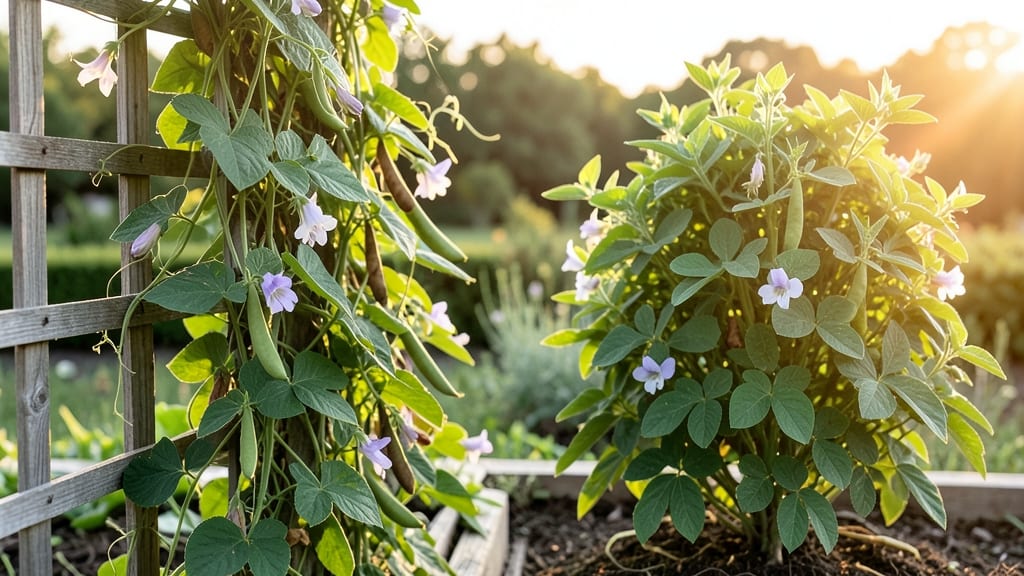 How Tall Do Lima Bean Plants Grow: Pole vs Bush Varieties Compared