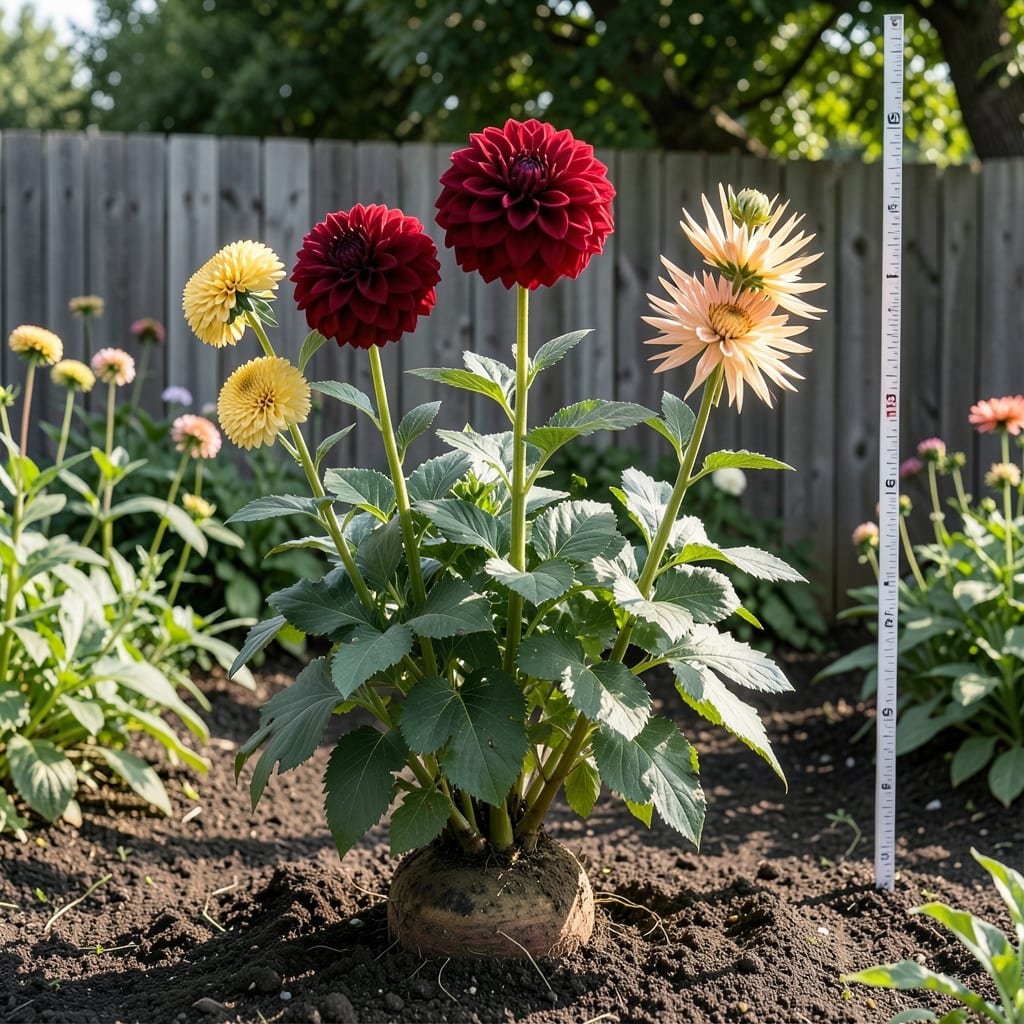 How Tall Dahlias Grow: Height Zones and Variety-Specific Guides
