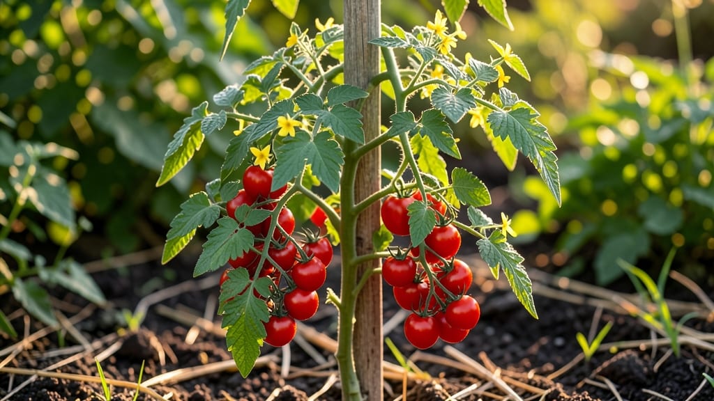 How Tall Do Large Red Cherry Tomatoes Grow: Vine Length by Variety & Support Needs