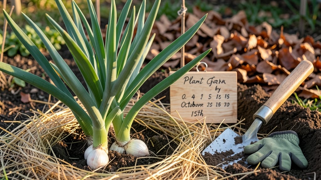When to Plant Garlic in Zone 4B: Frost-Date Math for Zero-Waste Harvests