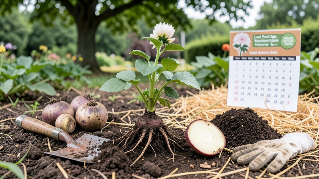 When to Plant Dahlias in Washington State: Frost-Free Window by Zone & Variety