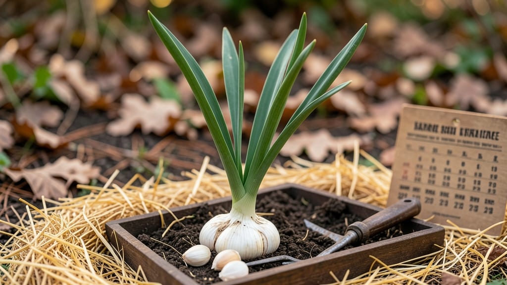 When to Plant Garlic in New Hampshire: Frost-Free Window & Variety-Specific Timing