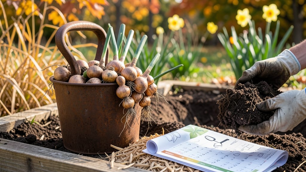 When to Plant Daffodils in Ohio: Zone 5-6 Timing for Zero-Frost Bulb Success