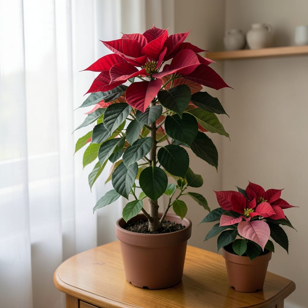 How Tall Can a Poinsettia Grow: Variety Heights From 1 to 4 Feet Revealed