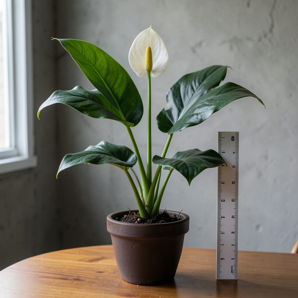 How Tall Can Peace Lilies Grow: Exact Heights by Variety and Care Secrets