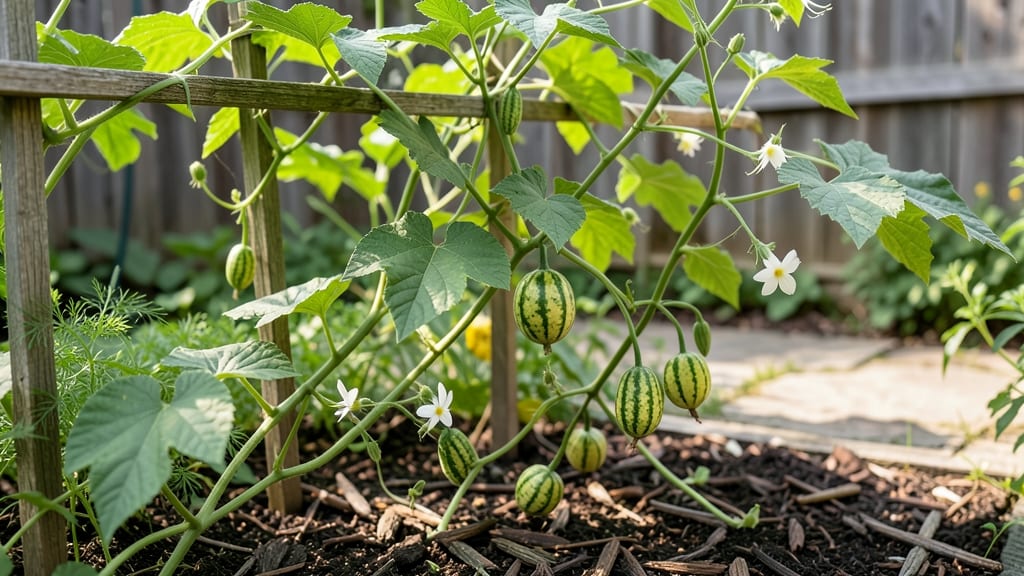 How Tall Do Cucamelons Grow: Compact Vine Secrets for Small-Space Harvests