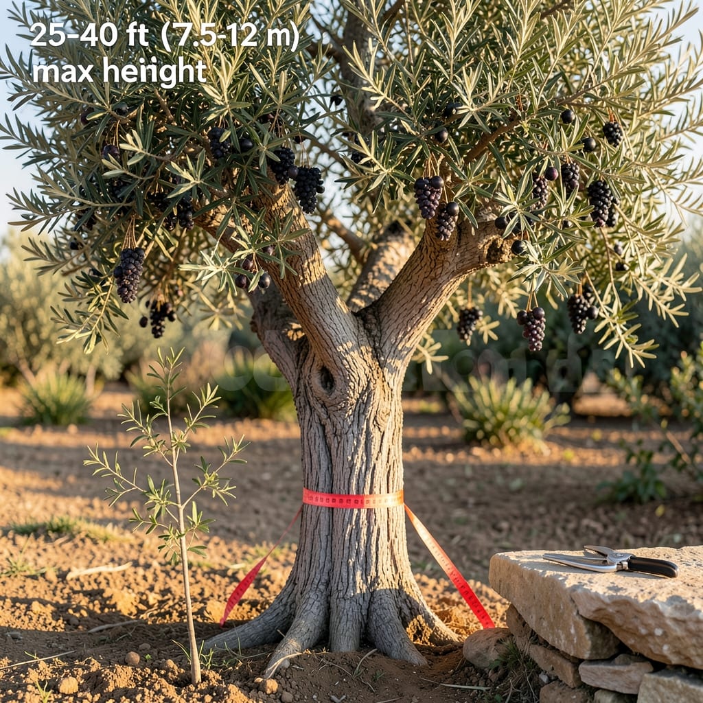 How Tall Can Olive Trees Grow: Dwarf to Giant Heights by Variety