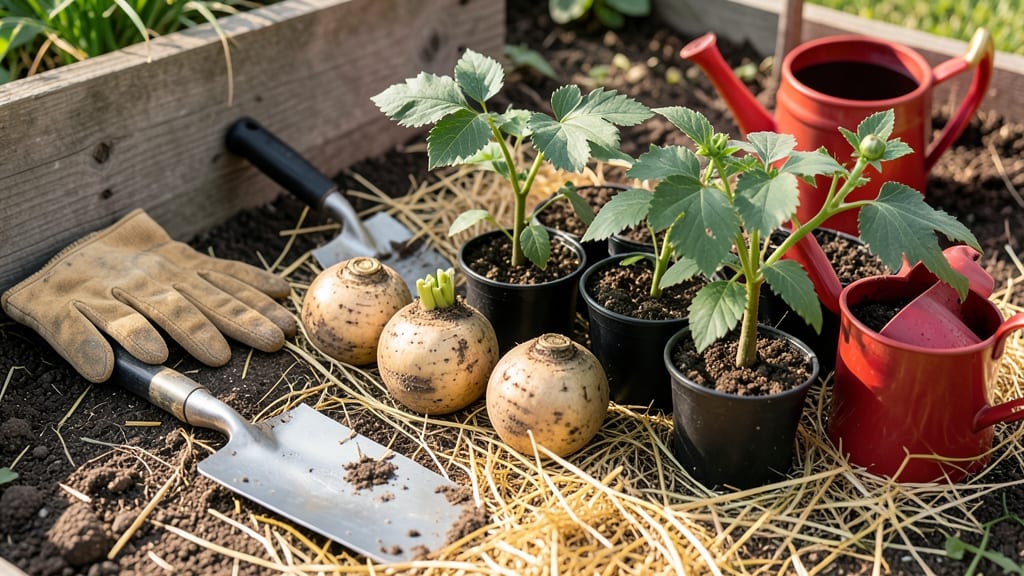 When to Plant Dahlias in Oklahoma: Soil Warmth Triggers for Zero-Frost Success