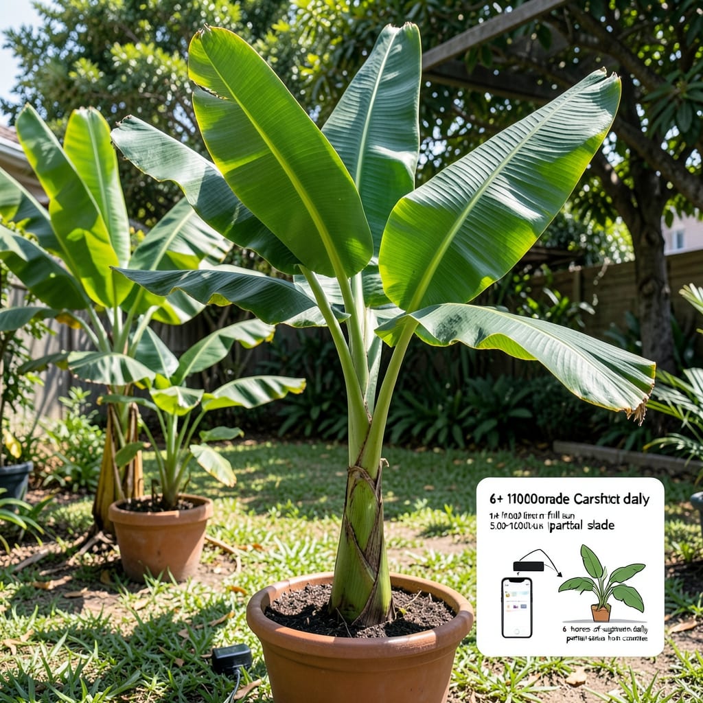 How Much Light Do Banana Plants Need: Sunlight Hours Breakdown for Thriving Growth